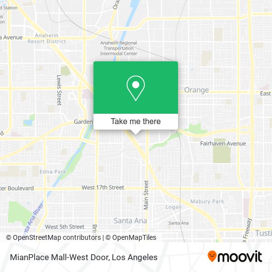 MianPlace Mall-West Door map