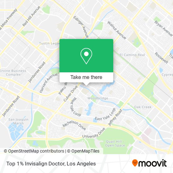 Top 1% Invisalign Doctor map