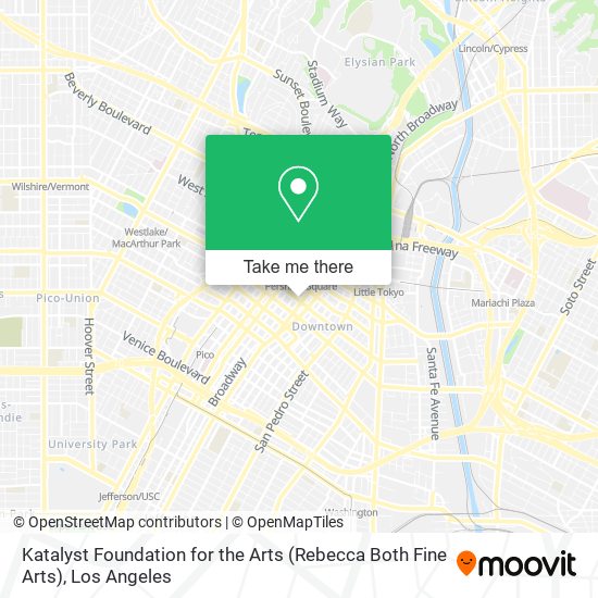 Mapa de Katalyst Foundation for the Arts (Rebecca Both Fine Arts)