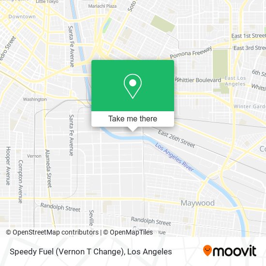 Mapa de Speedy Fuel (Vernon T Change)