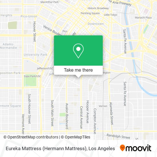 Eureka Mattress (Hermann Mattress) map