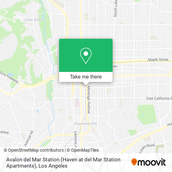 Avalon del Mar Station (Haven at del Mar Station Apartments) map