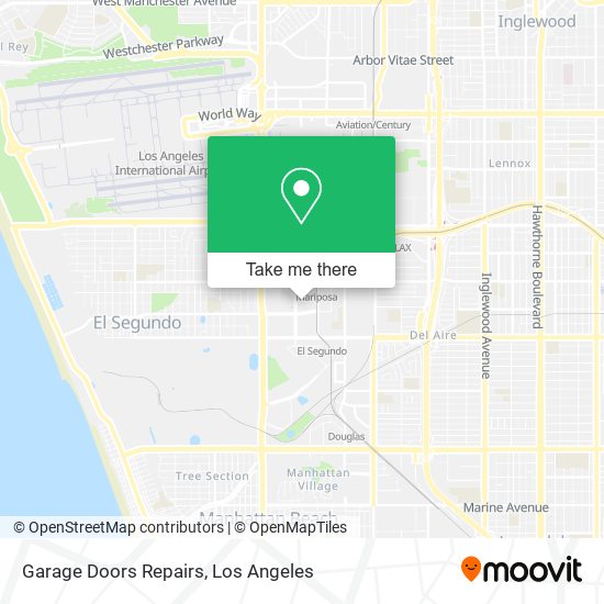 Mapa de Garage Doors Repairs