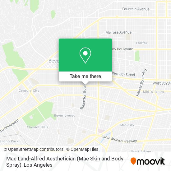 Mae Land-Alfred Aesthetician (Mae Skin and Body Spray) map