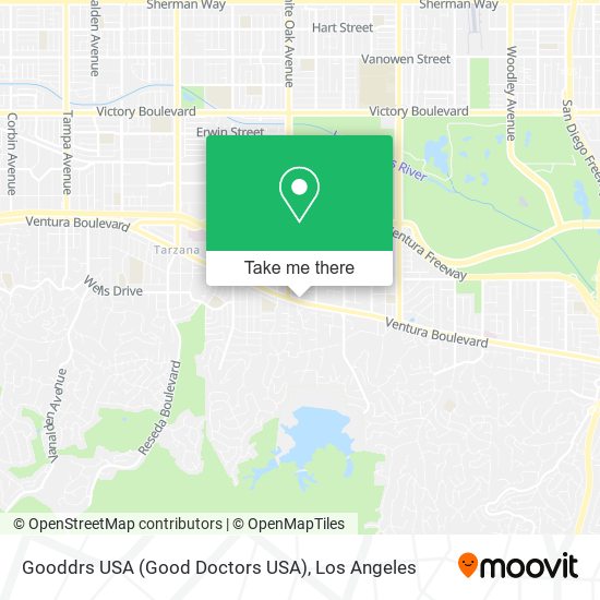 Mapa de Gooddrs USA (Good Doctors USA)