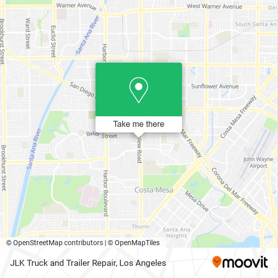 JLK Truck and Trailer Repair map