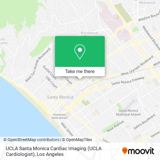 Mapa de UCLA Santa Monica Cardiac Imaging (UCLA Cardiologist)