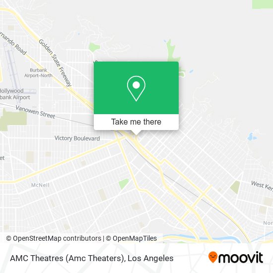 Mapa de AMC Theatres (Amc Theaters)