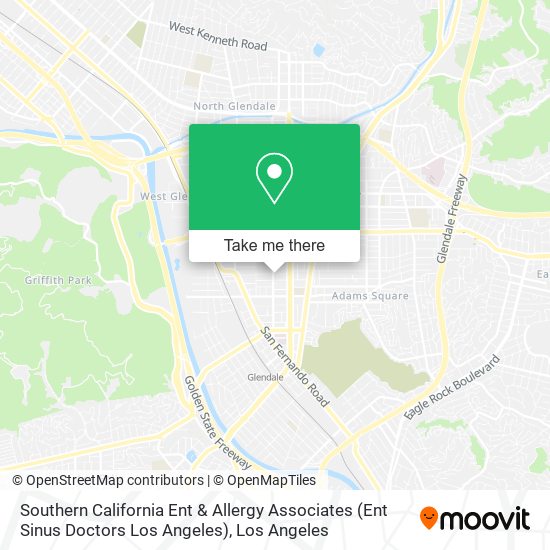 Mapa de Southern California Ent & Allergy Associates (Ent Sinus Doctors Los Angeles)