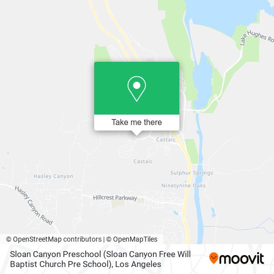 Mapa de Sloan Canyon Preschool (Sloan Canyon Free Will Baptist Church Pre School)