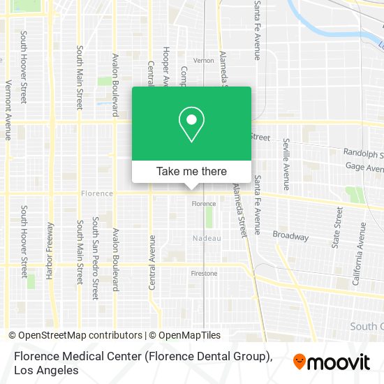 Mapa de Florence Medical Center (Florence Dental Group)