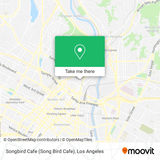 Mapa de Songbird Cafe (Song Bird Cafe)