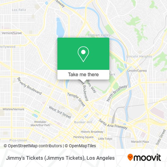 Mapa de Jimmy's Tickets (Jimmys Tickets)