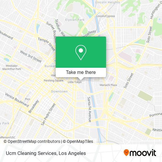 Mapa de Ucm Cleaning Services