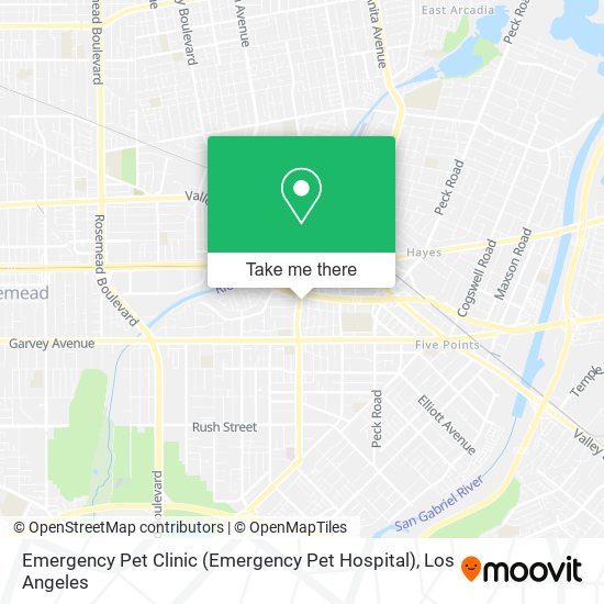 Emergency Pet Clinic (Emergency Pet Hospital) map