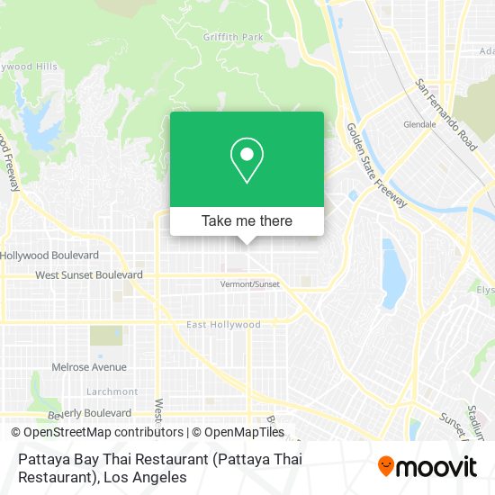 Pattaya Bay Thai Restaurant map