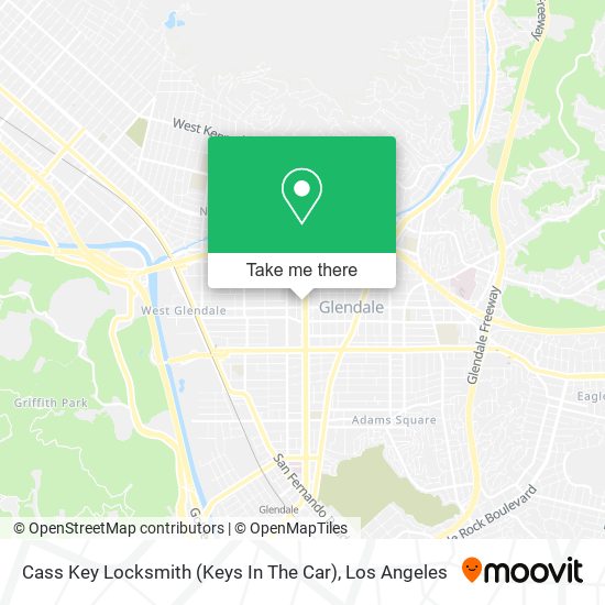 Mapa de Cass Key Locksmith (Keys In The Car)