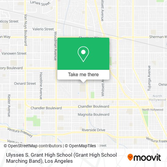 Mapa de Ulysses S. Grant High School (Grant High School Marching Band)