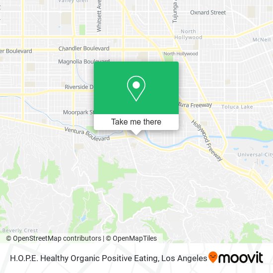 H.O.P.E. Healthy Organic Positive Eating map