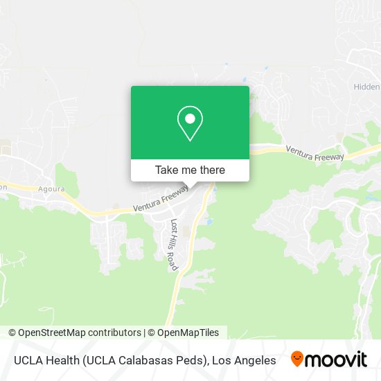 Mapa de UCLA Health (UCLA Calabasas Peds)