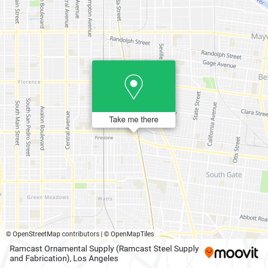 Ramcast Ornamental Supply (Ramcast Steel Supply and Fabrication) map