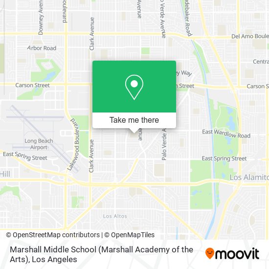 Marshall Middle School (Marshall Academy of the Arts) map