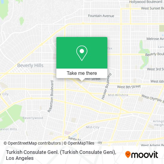 Mapa de Turkish Consulate Genl. (Turkish Consulate Geni)