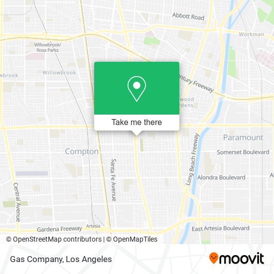 Gas Company map