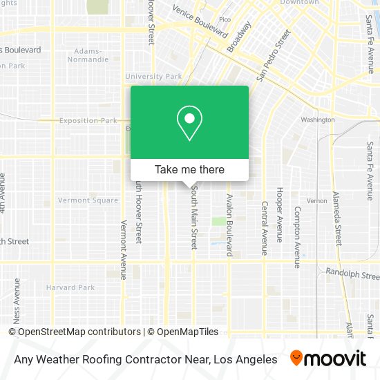 Mapa de Any Weather Roofing Contractor Near