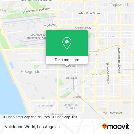 Mapa de Validation World
