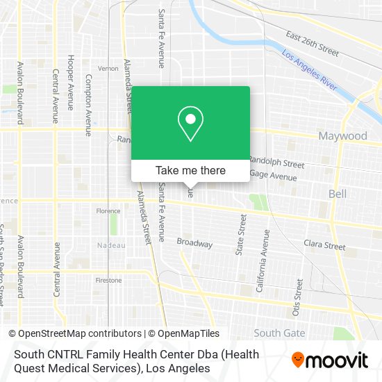 South CNTRL Family Health Center Dba (Health Quest Medical Services) map