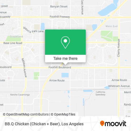 BB.Q Chicken (Chicken + Beer) map