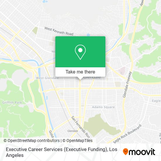 Executive Career Services (Executive Funding) map