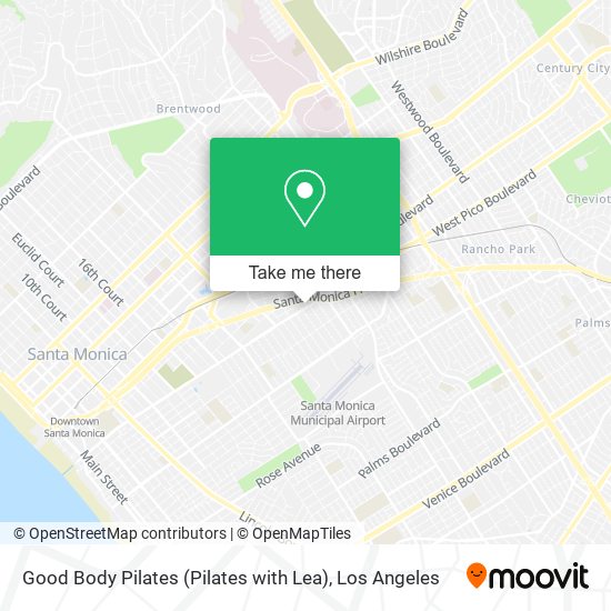 Mapa de Good Body Pilates (Pilates with Lea)