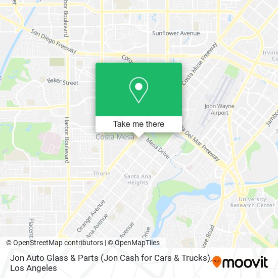 Jon Auto Glass & Parts (Jon Cash for Cars & Trucks) map