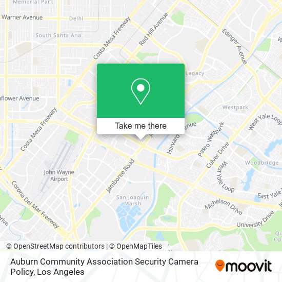 Mapa de Auburn Community Association Security Camera Policy
