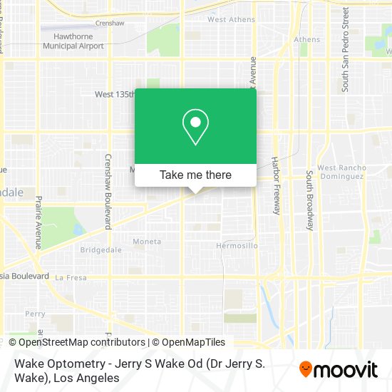 Wake Optometry - Jerry S Wake Od (Dr Jerry S. Wake) map