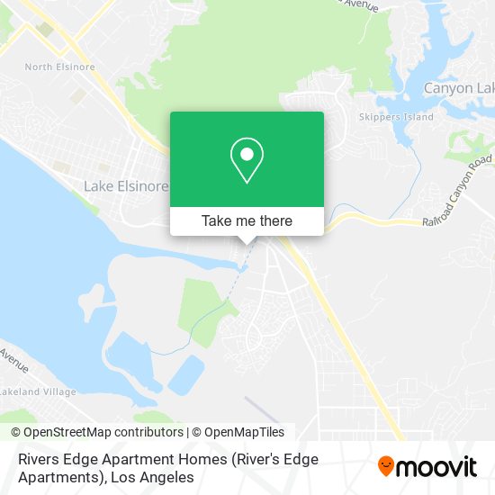 Mapa de Rivers Edge Apartment Homes (River's Edge Apartments)