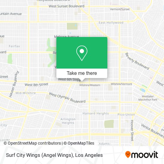 Mapa de Surf City Wings (Angel Wings)