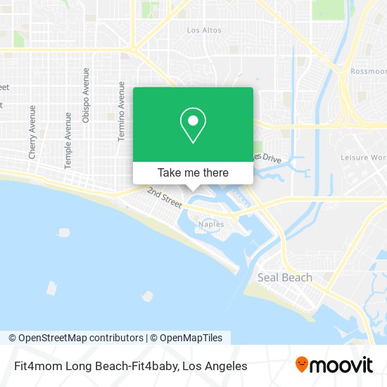 Mapa de Fit4mom Long Beach-Fit4baby