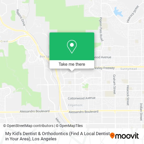 Mapa de My Kid's Dentist & Orthodontics (Find A Local Dentist in Your Area)