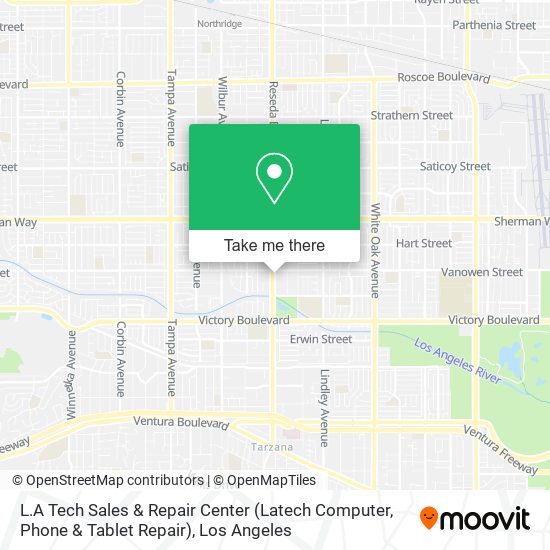 Mapa de L.A Tech Sales & Repair Center (Latech Computer, Phone & Tablet Repair)