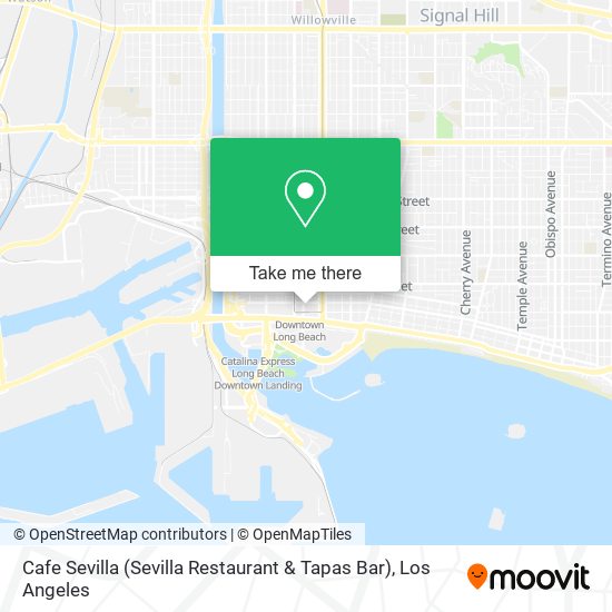 Cafe Sevilla (Sevilla Restaurant & Tapas Bar) map