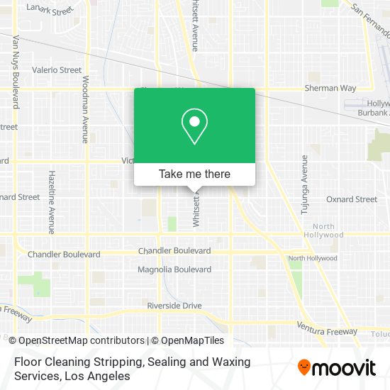 Mapa de Floor Cleaning Stripping, Sealing and Waxing Services