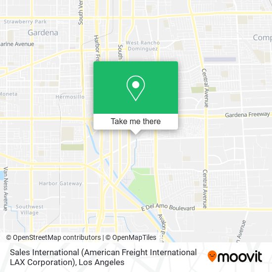 Sales International (American Freight International LAX Corporation) map