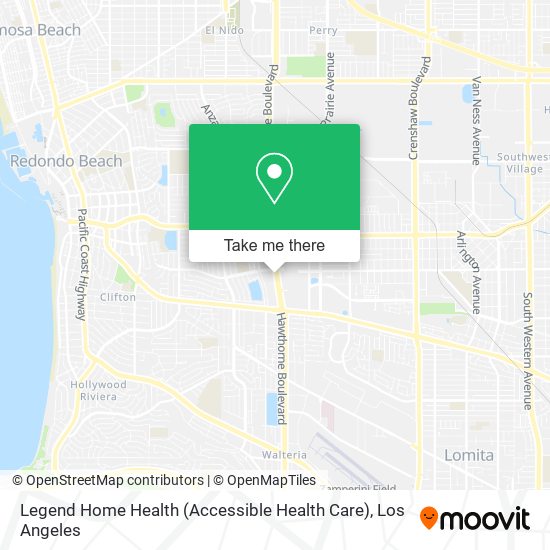 Mapa de Legend Home Health (Accessible Health Care)