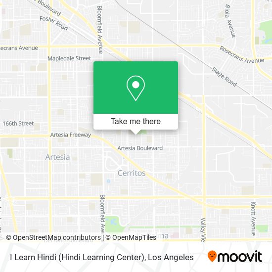 I Learn Hindi (Hindi Learning Center) map