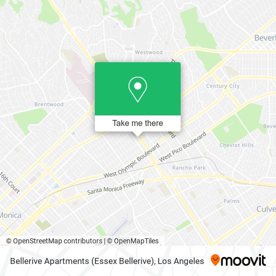 Mapa de Bellerive Apartments (Essex Bellerive)