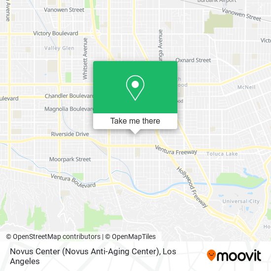 Mapa de Novus Center (Novus Anti-Aging Center)