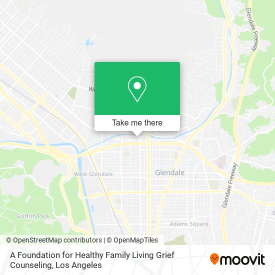 Mapa de A Foundation for Healthy Family Living Grief Counseling